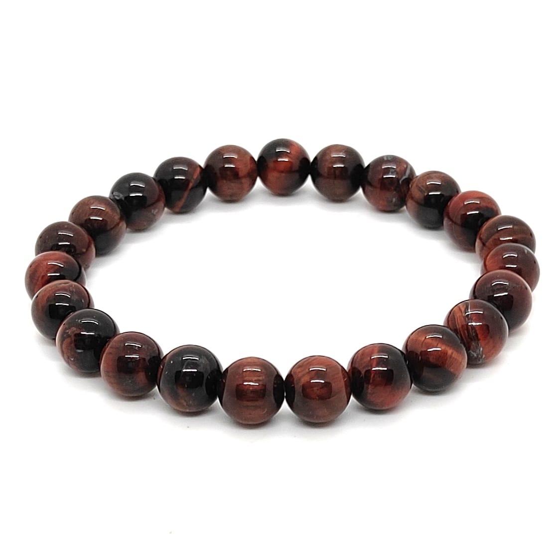 Red Tiger eye Natural With Certified Bracelet